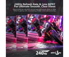 Z-Edge 24 colių žaidimų monitorius Full HD 240 Hz IPS, 1 ms, AG24P