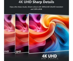 Z-Edge 27 colių 4K UHD IPS monitorius 60 Hz FreeSync HU27P4K