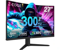 Z-Edge lenktas 27 colių žaidimų monitorius 300 Hz, 1 ms, Full HD, UG27S