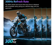 Z-Edge lenktas 27 colių žaidimų monitorius 300 Hz, 1 ms, Full HD, UG27S
