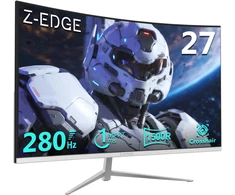 Z-Edge lenktas žaidimų monitorius 27 colių FHD 280 Hz 1 ms FreeSync UG27P-W