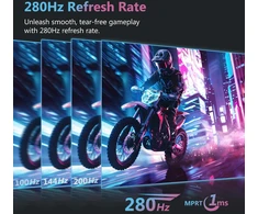Z-Edge lenktas žaidimų monitorius 27 colių FHD 280 Hz 1 ms UG27P