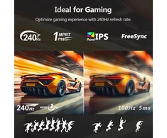 Z-Edge žaidimų monitorius 24 colių IPS Full HD 240 Hz 1 ms FreeSync UG24PJ