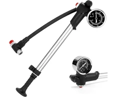 Zaxiva aukšto slėgio dviračio pompa 300 PSI su manometru High Pressure Pump-1612