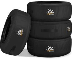 Zettum viso rato padangos apsauga, atspari vandeniui ir UV, 600D Oxford, TC-SG-TE-2231-4PC-BLK