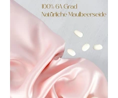 Zimasilk 100% natūralaus šilko dvipusė pagalvės užvalkalas 19 Momme 80x40 cm su užtrauktuku
