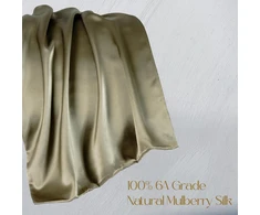 ZIMASILK šilkinė pagalvės užvalkalas 100% morušų šilkas, 19 momme, 6 A klasė, 50x75 cm, žalios spalvos