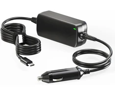 Zolt automobilinis USB-C įkroviklis 100 W 12–24 V nešiojamiesiems kompiuteriams ir telefonams