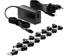 Zolt universalus nešiojamųjų kompiuterių įkroviklis, 65 W, 15 V-20 V, 15 DC jungčių, AC/DC
