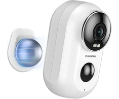 ZUMIMALL belaidė lauko stebėjimo kamera Wi-Fi Full HD 1080p su naktiniu matymu F5