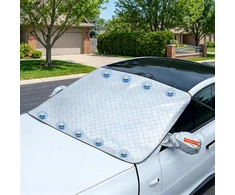Zyluniy priekinio automobilio stiklo apsauga nuo sniego ir šalčio 160 × 116 cm