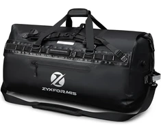 Kelioninis Zyxformis vandeniui atspari kelioninė kuprinė 160 L, PVC, juoda, ZW01-160L