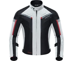 Zyxformis vyriška moto striukė, atspari vandeniui ir vėjui, ilgos rankovės, balta, ZY07-Baltas-XL