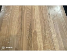 Klijuotas uosinis skydas Natural (SOLID) 40x650x1500