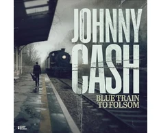 Blue Johnny Cash - Mėlyna Train To Folsom (Marbled Transparent) (vinilinė plokštelė, LP)