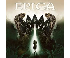 Epica - Omega Alive (Baltas with Geltona/Juodas splatter) 3LP (vinilinė plokštelė)