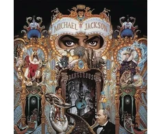 Michael Jackson - Dangerous (Raudona &amp; Juodas Swirl) 2LP (vinilinė plokštelė)