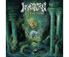 Orange Incantation - Sect Of Vile Divinities (Baltas With Evergreen, Mustard Geltona And Halloween Oranžinis Splatter) 1LP (vinilinė plokštelė)