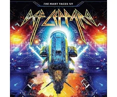 Blue Various Artists – The Many Faces Of Def Leppard (Oranžinis &amp; Mėlyna) (vinilinė plokštelė, LP)