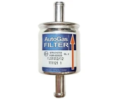 1 vnt. LPG / CNG dujų filtras 12 mm × 12 mm – suderinamas su KME, STAG, Zenit, BRC