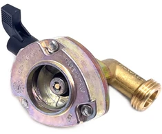 27 mm Clip-On dujų baliono adapteris 90° kampinis į 21,8 mm LH su apsaugine svirtimi