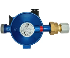 30 mbar dujų slėgio reguliatorius M20×1,5 – 8 mm, sieninis montavimas kemperiams ir valtims