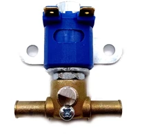 Benzino uždarymo vožtuvas (solenoidas) 12 V elektromagnetinis kuro vožtuvas horizontalus, 8 mm