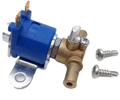 Benzino uždarymo vožtuvas (solenoidas) 12 V elektromagnetinis kuro vožtuvas horizontalus, 8 mm