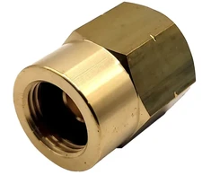 Butano į UK POL propano adapteris 21,8 mm LH žalvarinis