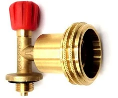 Campingaz užpildymo adapteris dujų balionams 907/904/901 (21,8 mm LH) → ACME: US, DE, BE, IE, AU