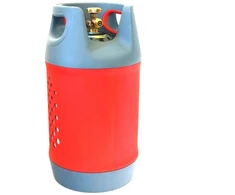 CAMPKO kompozitinis daugkartinio pildymo LPG dujų balionas 24,5 l su 80 % OPD vožtuvu