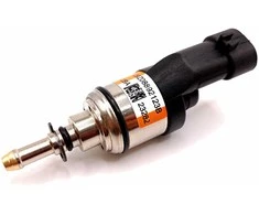 DN Autogas Parts BRC naujo tipo 4 vnt. oranžinių purkštukų su fiksatorium komplektas