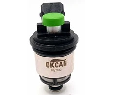 DN Autogas Parts CNG LPG 4 vnt purkštukų MED GI25-65 žali AMP Type Sequent