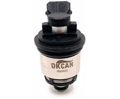 DN Autogas Parts CNG LPG 4 vnt purkštukų MED GI25-65 juodi AMP Type Sequent