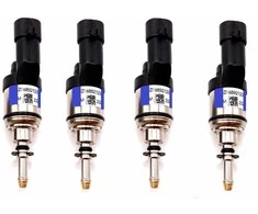 DN Autogas Parts su MTM suderinamų mėlynos spalvos naujo BRC tipo LPG 4 vnt. purkštukų komplektas