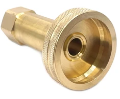 LPG adapteris JIC 3/4" UNF į DISH, skirtas Gaslow ir GasIt dujų balionams