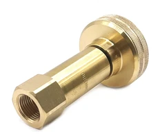LPG adapteris JIC 3/4" UNF į DISH, skirtas Gaslow ir GasIt dujų balionams