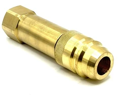 LPG adapteris M22 (Euronozzle) 3/4" UNF (JIC), skirtas Gaslow, GasIt ir CAMPKO dujų balionams
