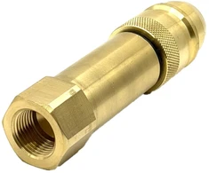 LPG adapteris M22 (Euronozzle) 3/4" UNF (JIC), skirtas Gaslow, GasIt ir CAMPKO dujų balionams