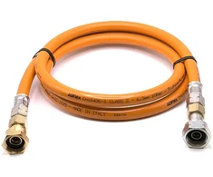 LPG aukšto slėgio dujų žarna 80 cm W20 RH × 20 mm LH, skirta Italijos ir Graikijos dujų balionams
