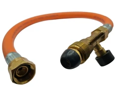 LPG aukšto slėgio EFV žarna 450 mm POL–W20 kemperiams ir karavanams
