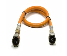 LPG aukšto slėgio oranžinė dujų žarna 80 cm, 21,8 mm LH × 21,8 mm LH