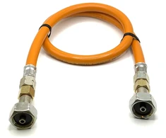LPG aukšto slėgio oranžinė dujų žarna 80 cm, 21,8 mm LH × 21,8 mm LH