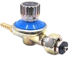 LPG aukšto slėgio reguliuojamas dujų slėgio reguliatorius 1–4 bar, 21,8 mm LH, 10 kg/h