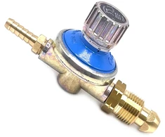 LPG aukšto slėgio reguliuojamas dujų slėgio reguliatorius 1–4 bar, POL 5/8" LH, 8 mm, 10 kg/h