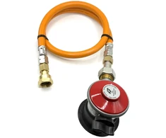 LPG aukšto slėgio žarna 1,5 m su 35 mm Jumbo Clip-On adapteriu, W20 RH, 4kg/h (236 tipas)