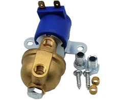 LPG / GPL 12 V elektromagnetinis dujų uždarymo vožtuvas su filtru, 6 mm M10