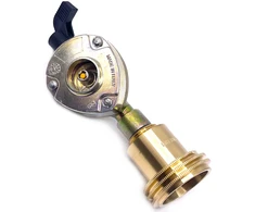 LPG/GPL ACME adapterio ir 20 mm Clip-On 511 tipo adapterių rinkinys dujų balionų pildymui