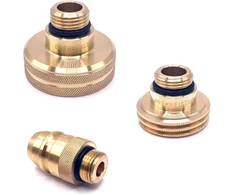LPG/GPL Autogas adapterių rinkinys M22 (21,8 mm) ACME + DISH + Euronozzle su DN Autogas Parts transportavimo krepšeliu