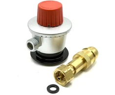 LPG JUMBO Clip-On adapteris 35 mm G.56 į G.2 (W21,8 x 1/14") + Euronozzle adapteris dujų balionams